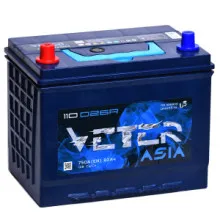 VETER Asia  80Ач  Россия*