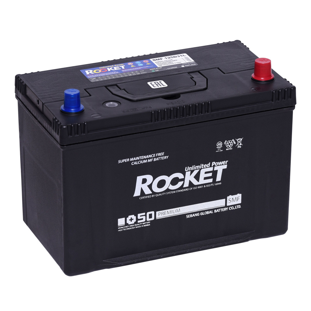 Rocket SMF+50  100Ач  Корея