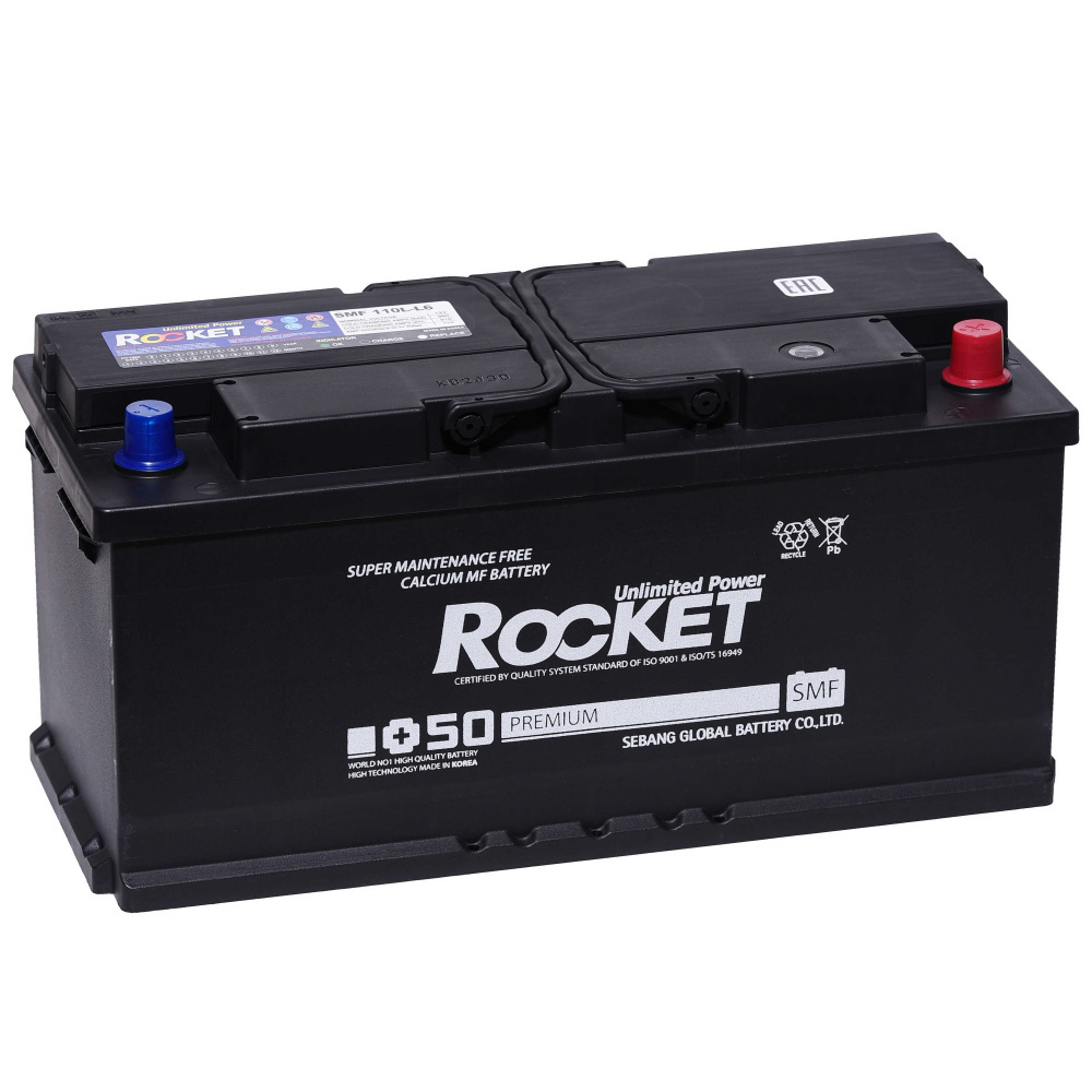 Rocket SMF+50  110Ач  Корея